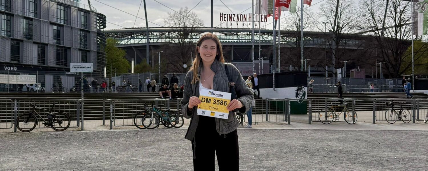 Tabea Lehmann startete bei Marathon DM